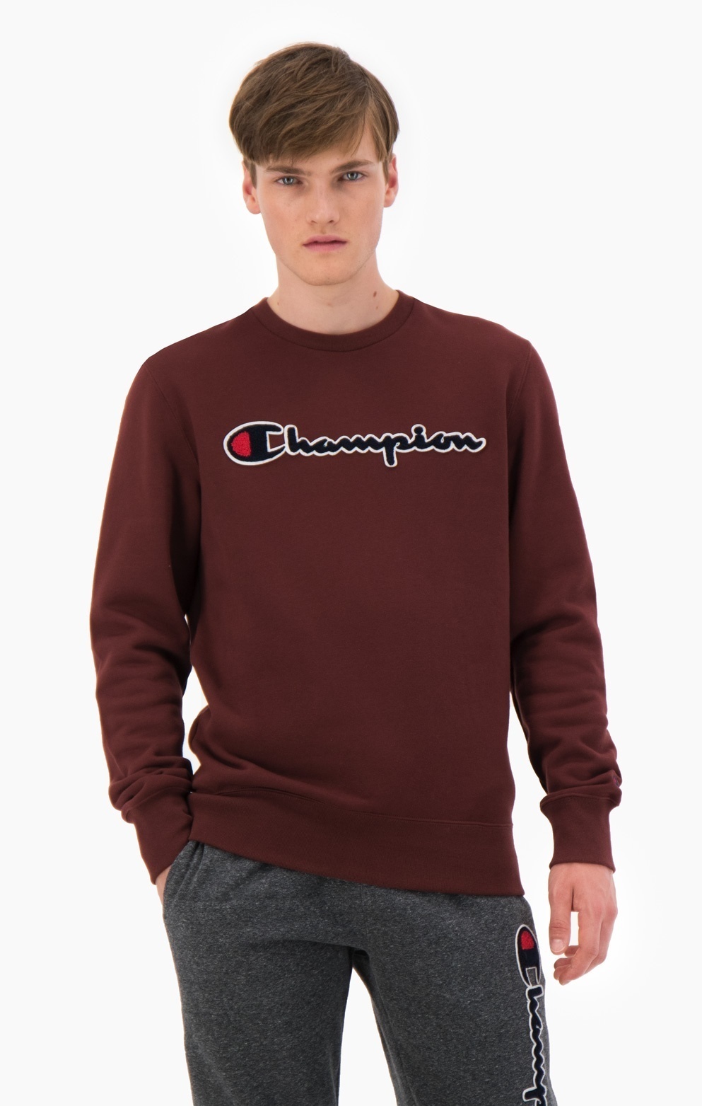 

Свитшот женский Champion 213511-AND бордовый M, 213511-AND