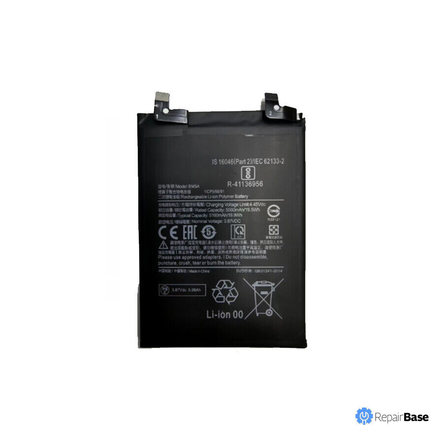 

Аккумулятор Xiaomi BM5A для смартфона Xiaomi Redmi Note 11 Pro черный, Xiaomi Redmi Note 11 Pro BM5A