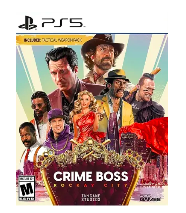 

Игра Crime Boss: Rockay City Стандартное издание (PlayStation 5, русские субтитры), Crime Boss: Rockay City Стандартное издание