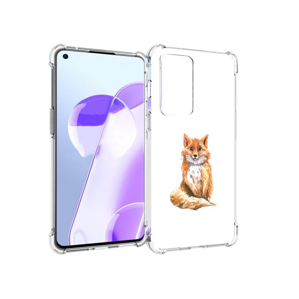 

Чехол MyPads Tocco для OnePlus 9RT детская лиса (PT172016.131.320), Прозрачный, Tocco