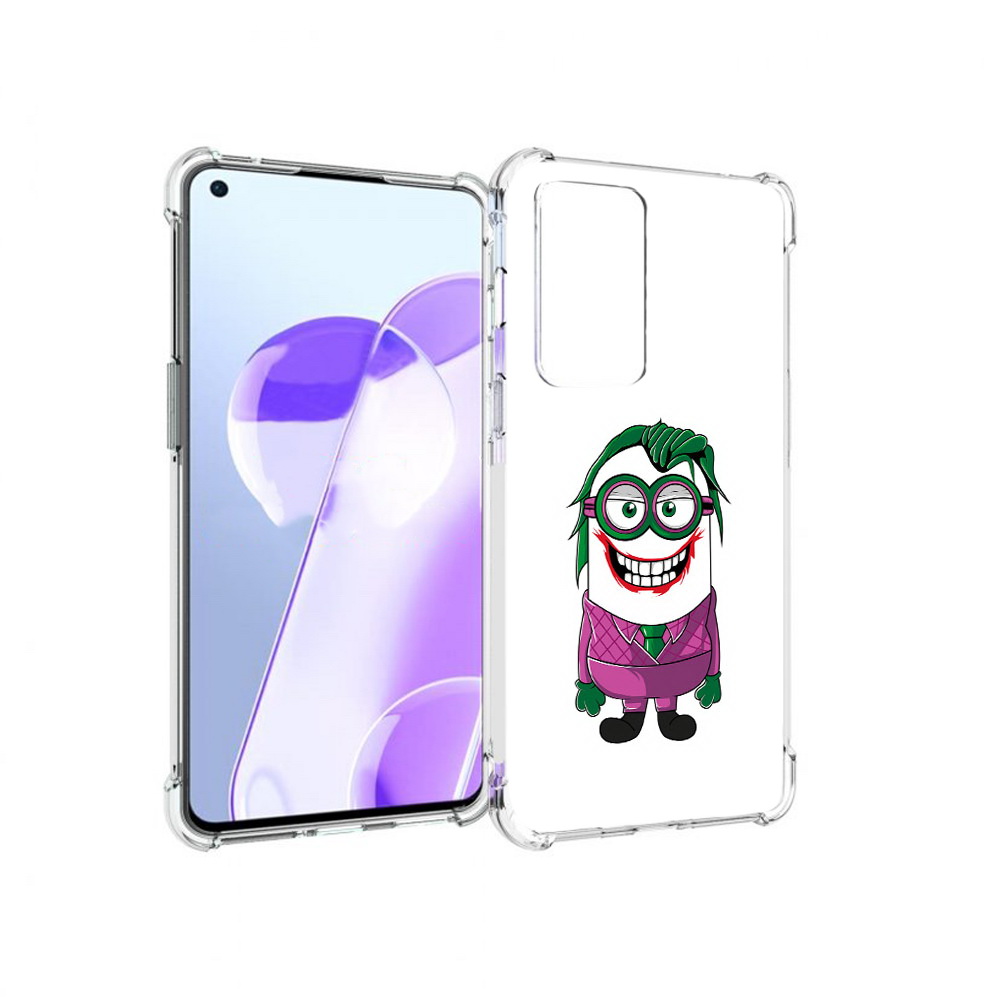 

Чехол MyPads Tocco для OnePlus 9RT джокер миньон (PT172016.131.322), Прозрачный, Tocco