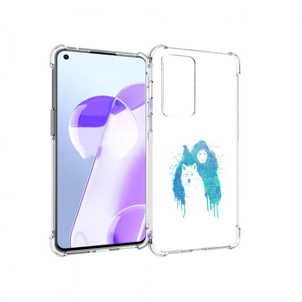 

Чехол MyPads Tocco для OnePlus 9RT джон сноу (PT172016.131.323), Прозрачный, Tocco