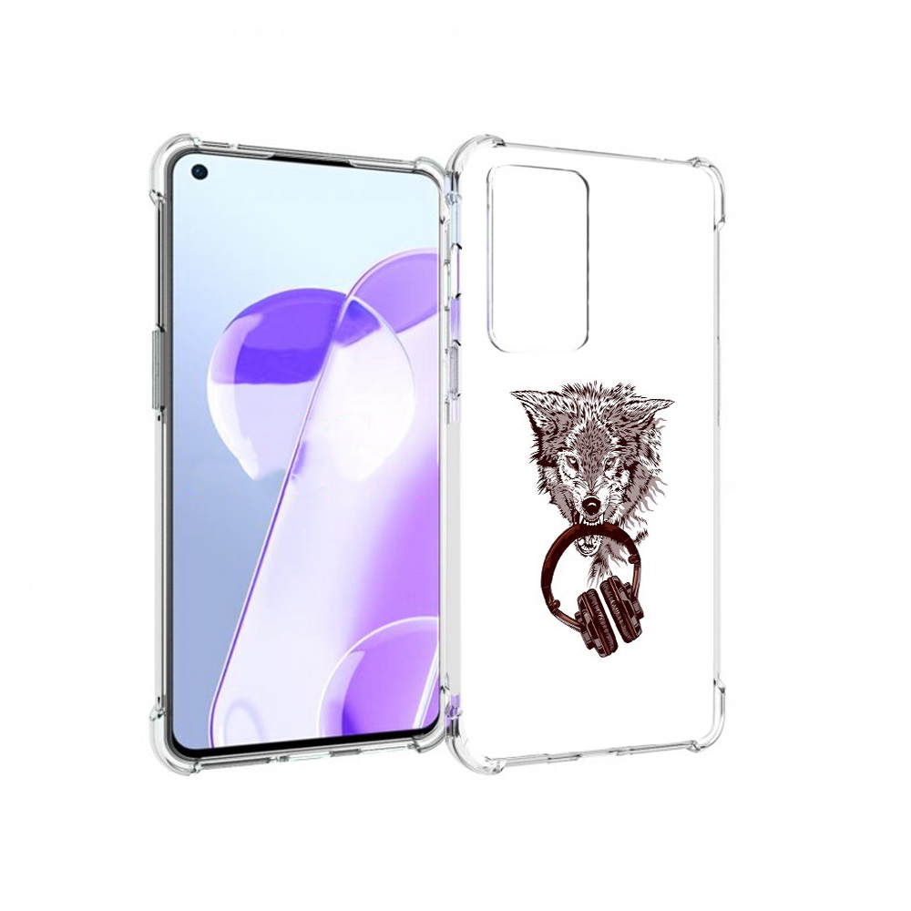 

Чехол MyPads Tocco для OnePlus 9RT дикий волк (PT172016.131.325), Прозрачный, Tocco
