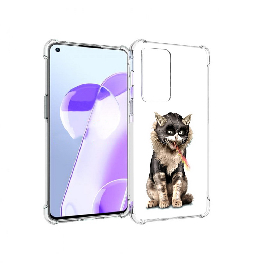 

Чехол MyPads Tocco для OnePlus 9RT дьяволский кот (PT172016.131.341), Прозрачный, Tocco