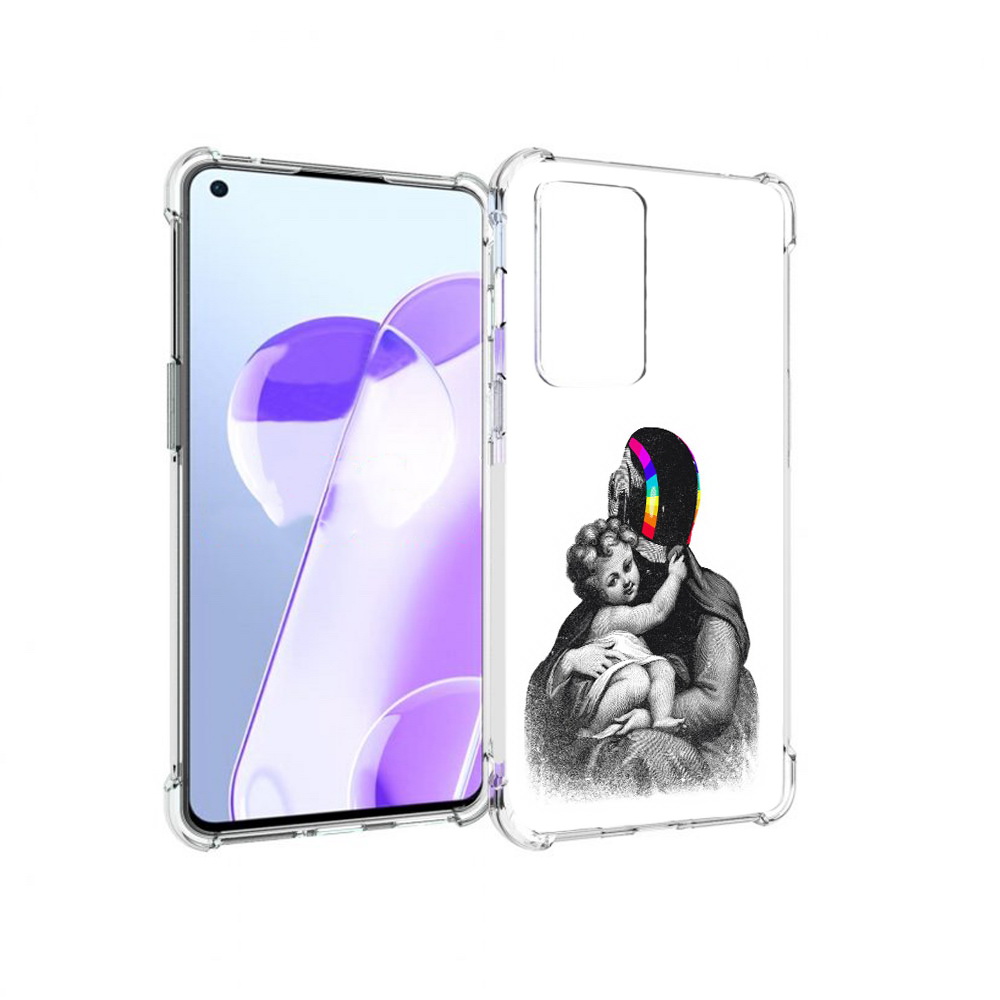 

Чехол MyPads Tocco для OnePlus 9RT защитник в шлеме (PT172016.131.350), Прозрачный, Tocco