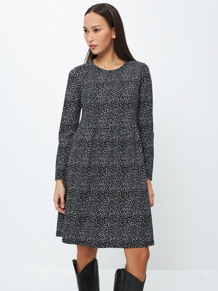 

Платье женское ZARINA 3122009509 черное S, Черный, 3122009509