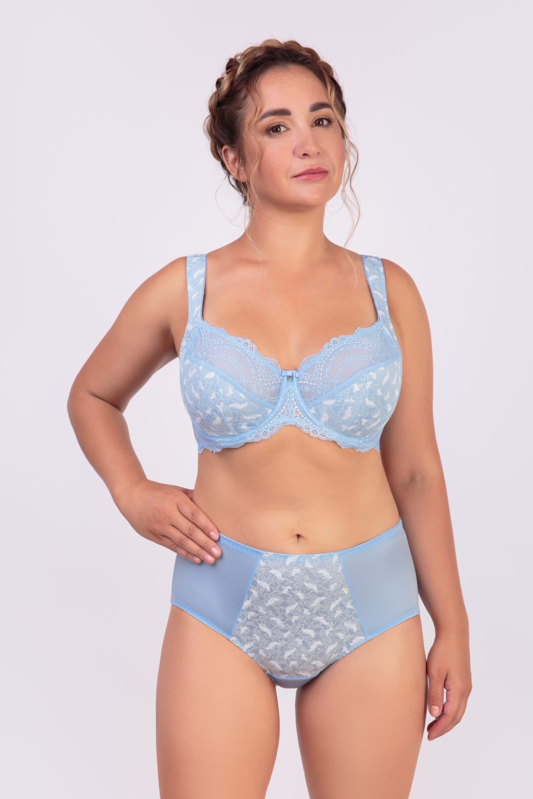 Бюстгальтер женский Lauma 38J21 голубой 85J