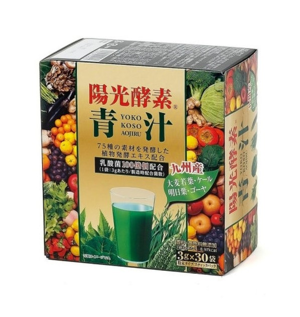 Купить Аодзиру «Сила здоровья» с ферментированными экстрактами овощей и лактобактериями, Витаминный напиток Green Farm Аодзиру «Сила здоровья» пакетики 30 шт.