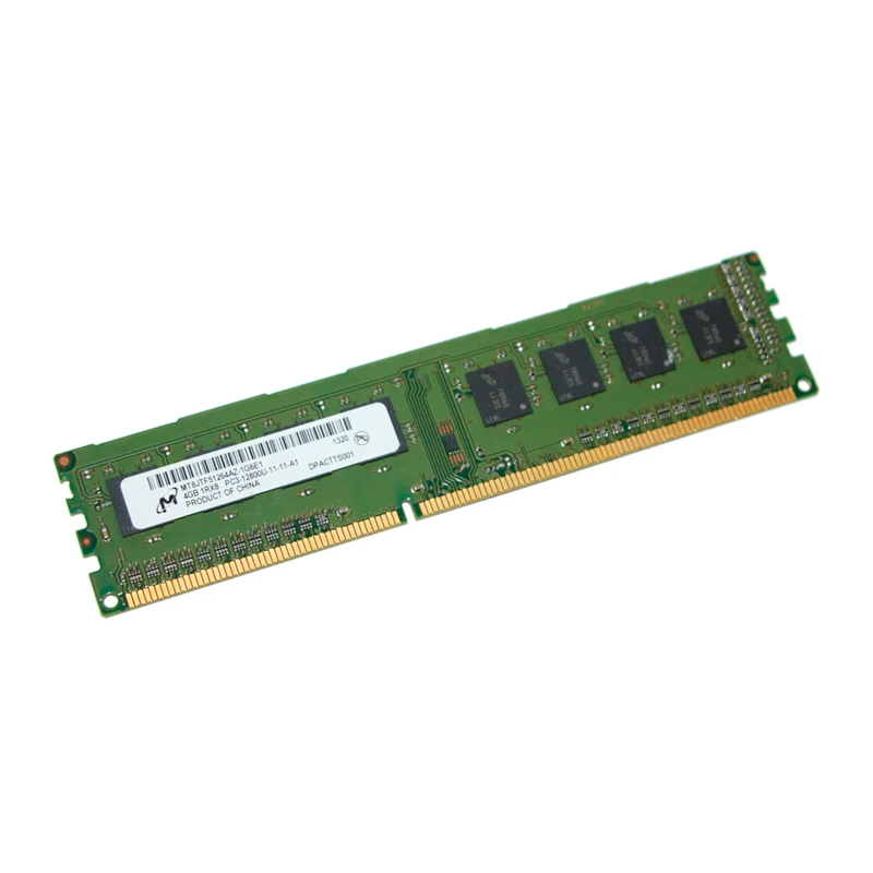 

Оперативная память Micron , DDR3 1x4Gb, 1600MHz