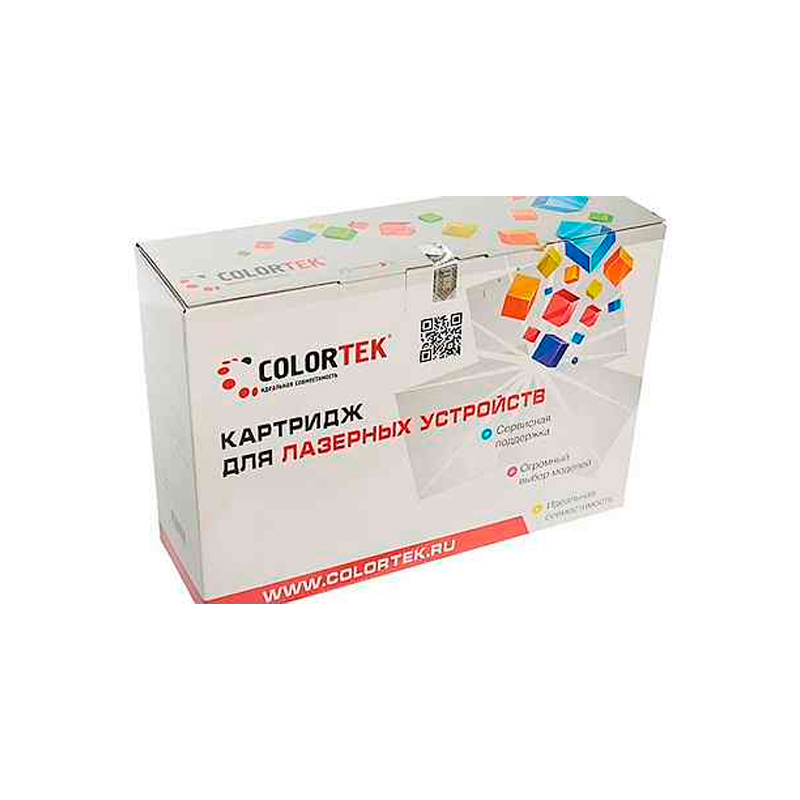 

Тонер-картридж для лазерного принтера Colortek 113R00723_C голубой, совместимый, 113R00723_C