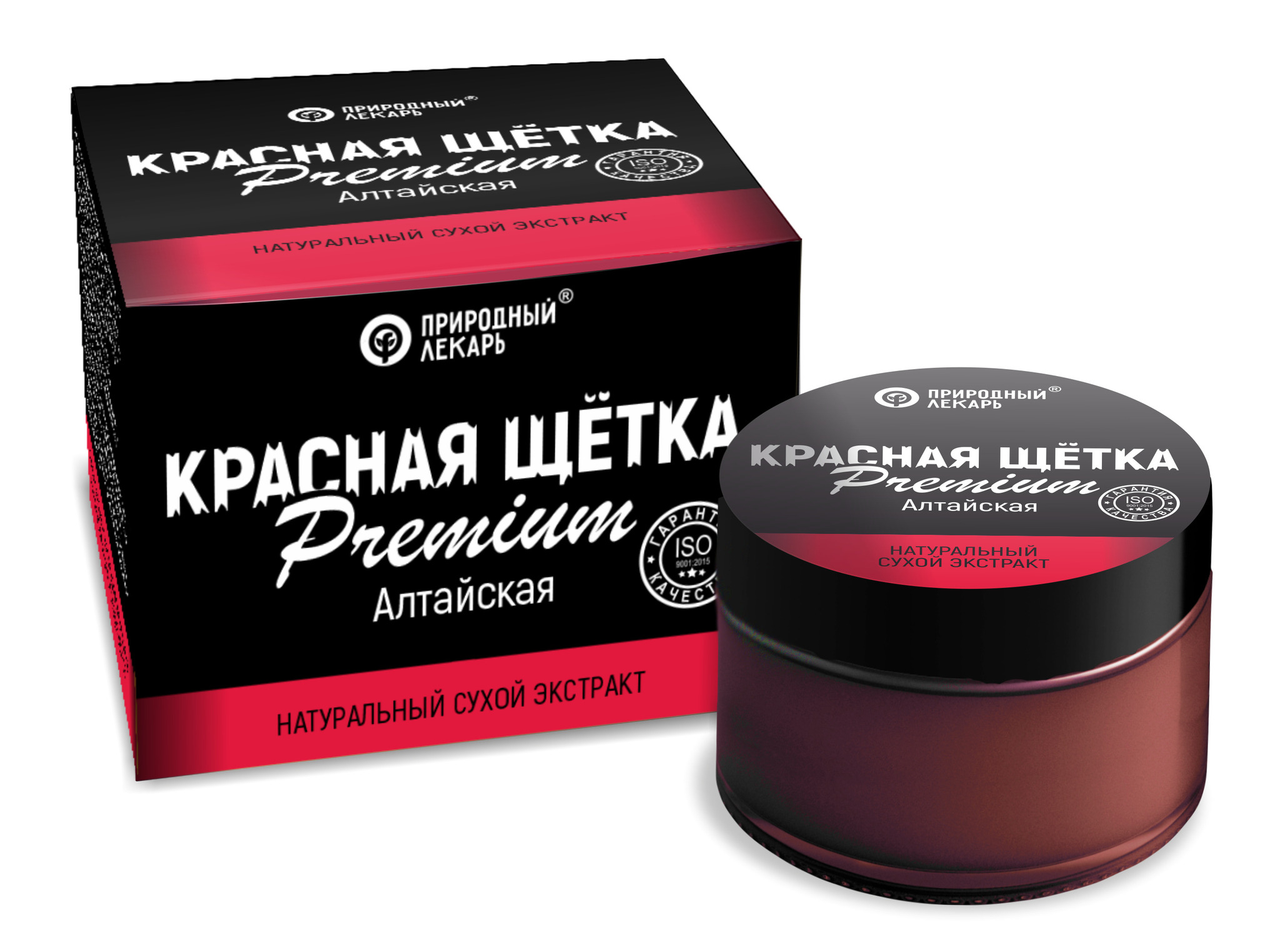 

Напиток натуральный быстрорастворимый Природный лекарь Красная щетка 30 г