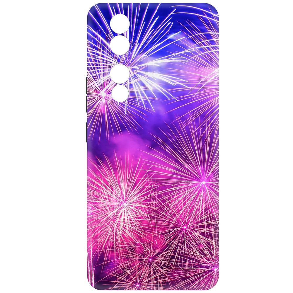 

Чехол-накладка Krutoff Soft Case Салют для Honor 90 черный