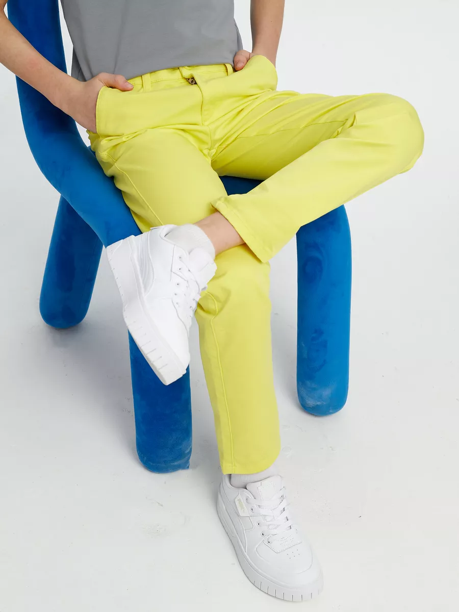 

Брюки детские Katasonov NESTA/24k, желтый, 116, NESTA/24k