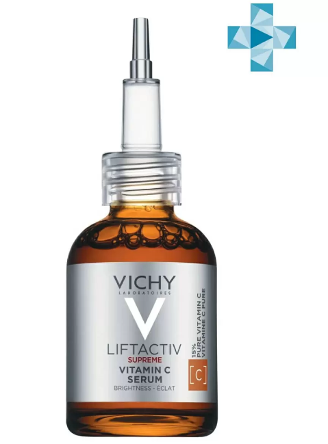 фото Сыворотка с витамином с15 vichy liftactive supreme, 20 мл