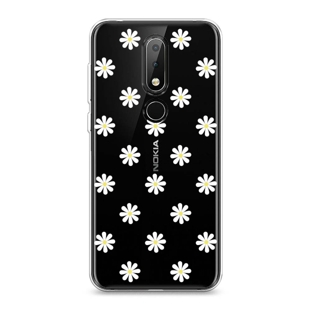 

Чехол Awog "Маленькие ромашки" для Nokia X6 2018, 121450-8