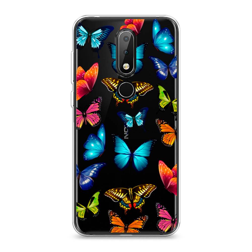 

Чехол Awog "Разные бабочки" для Nokia X6 2018