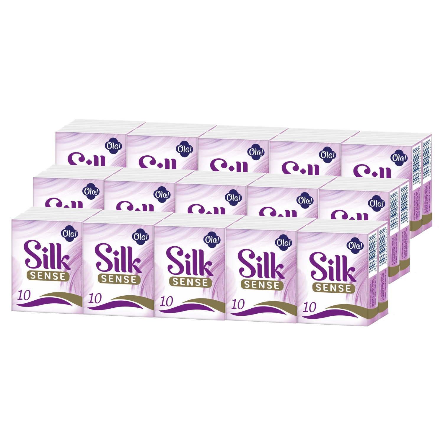 

Комплект OLA! SILK SENSE COMPACT Платочки носовые бумажные 10 пач./упак.х 3 упак., Комплект OLA! SILK SENSE COMPACT Платочки носовые бумажные 10 шт/упак.х 3 упак.