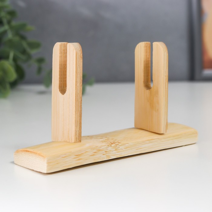 Подставка для веера дерево 13х3,5х4,5 см