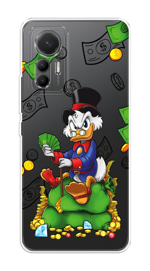 

Чехол на Xiaomi 12 Lite "Scrooge Richness", Черный;синий;зеленый, 315050-1