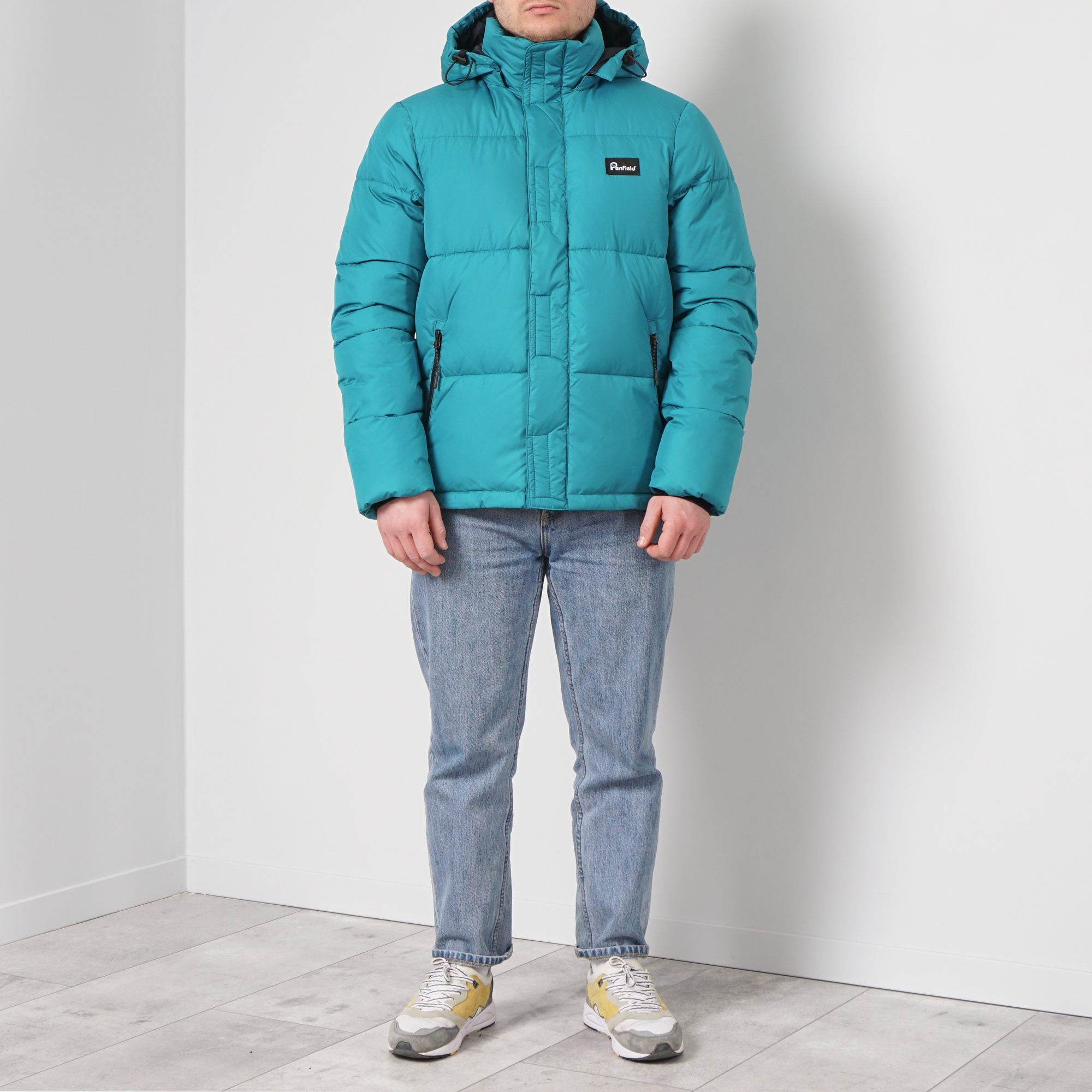 фото Куртка мужская penfield pfm112131219124 бирюзовая m