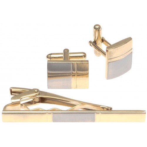 

Запонки из бижутерного сплава с кристаллом WowMan Accessories WMA0053SG, WMA0053SG