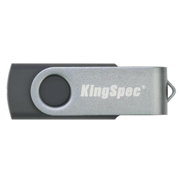 Флэш диск KingSpec Stick KU2U 256GB USB2.0 Silver (KU2U-256 S)