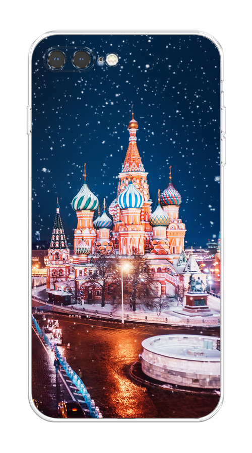 

Чехол на Apple iPhone 7 Plus/8 Plus "Москва 1", Коричневый;синий;белый, 10750-1