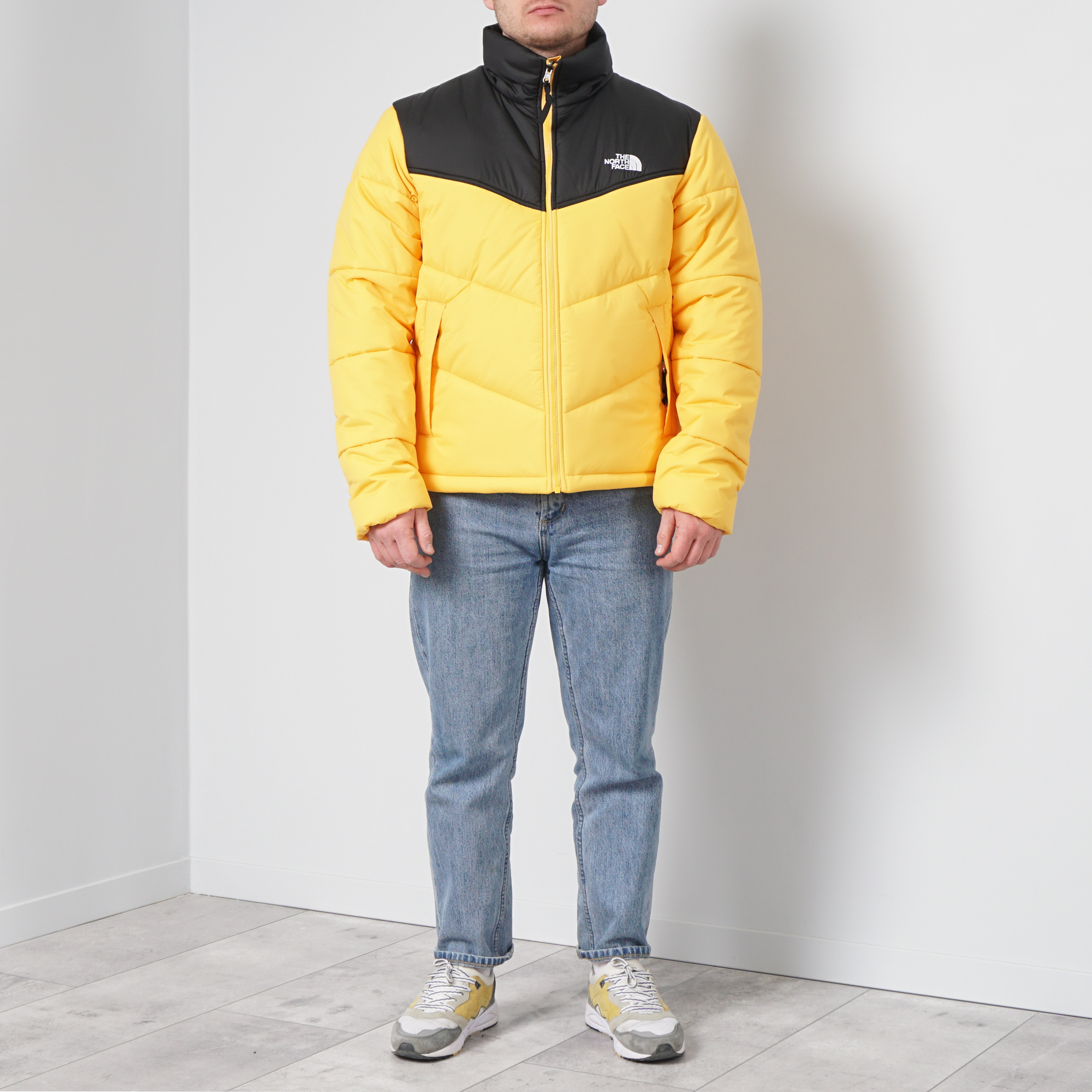 Куртка мужская The North Face T947BL70M желтая XL