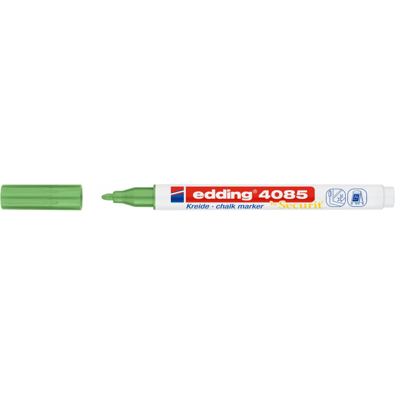 

Маркер меловой edding 4085/074. 1-2 мм. Зеленый металлик