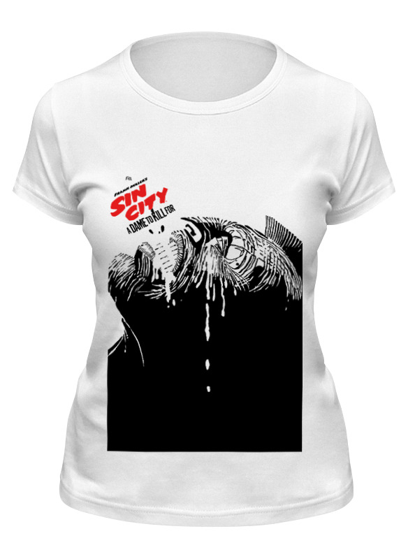 

Футболка женская Printio Sin city / город грехов белая L, Белый, Sin city / город грехов