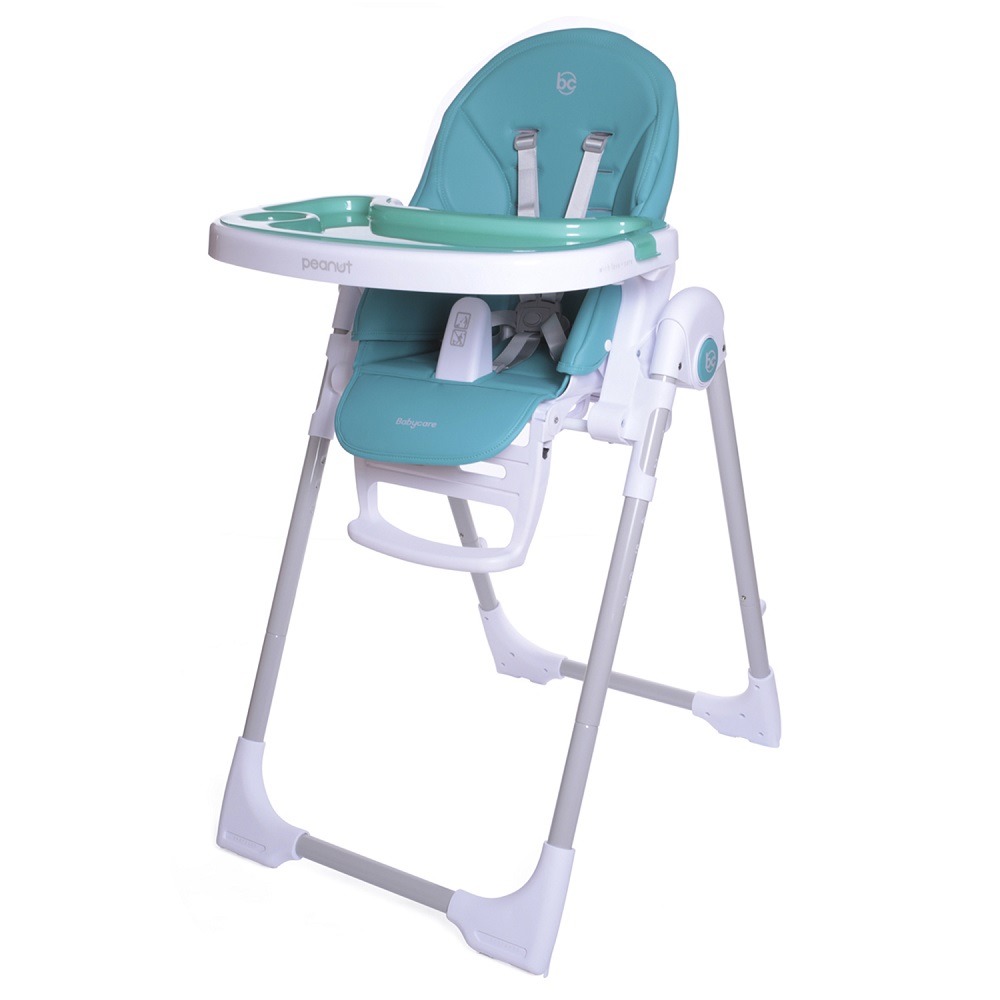 фото Стульчик baby care peanut yb603a лазурный