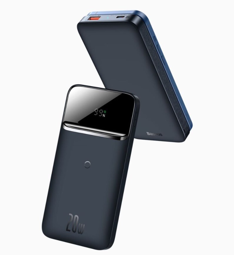 

Внешний аккумулятор Baseus PPCX000003 10000mAh 20W Синий