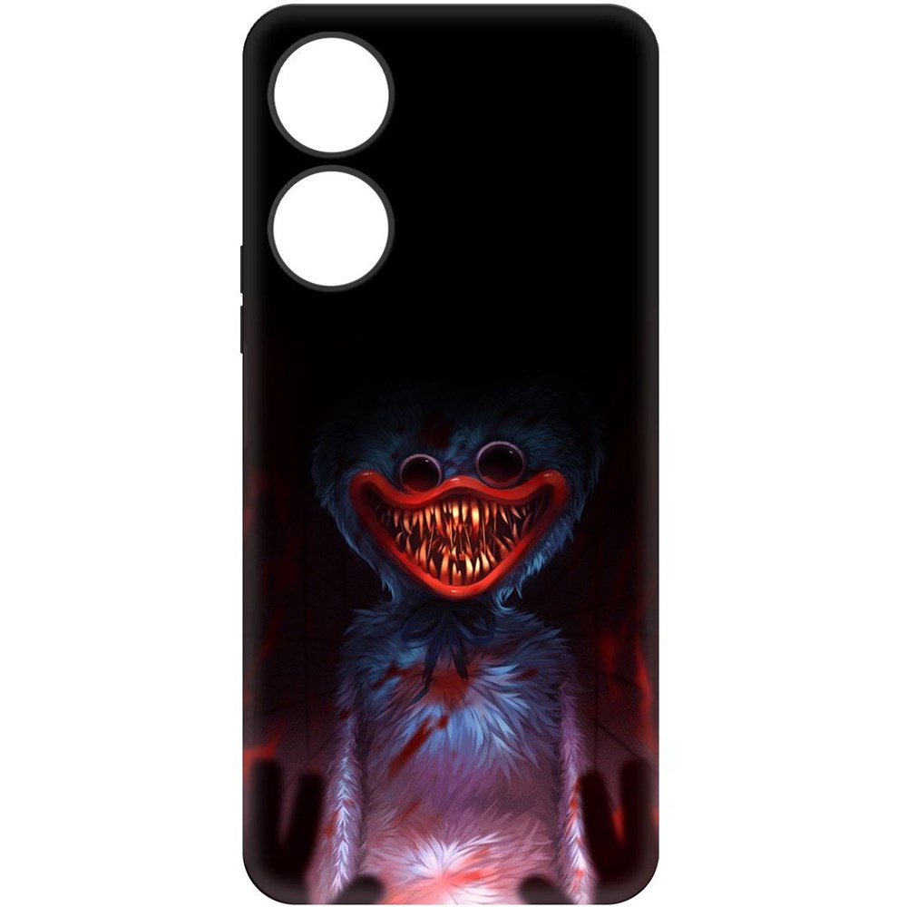 Чехол-накладка Krutoff Soft Case Атака Хаги Ваги для Honor X5 Plus черный