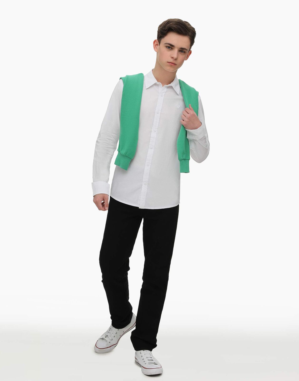 

Брюки детские Gloria Jeans BSU000339, черный, 134, BSU000339