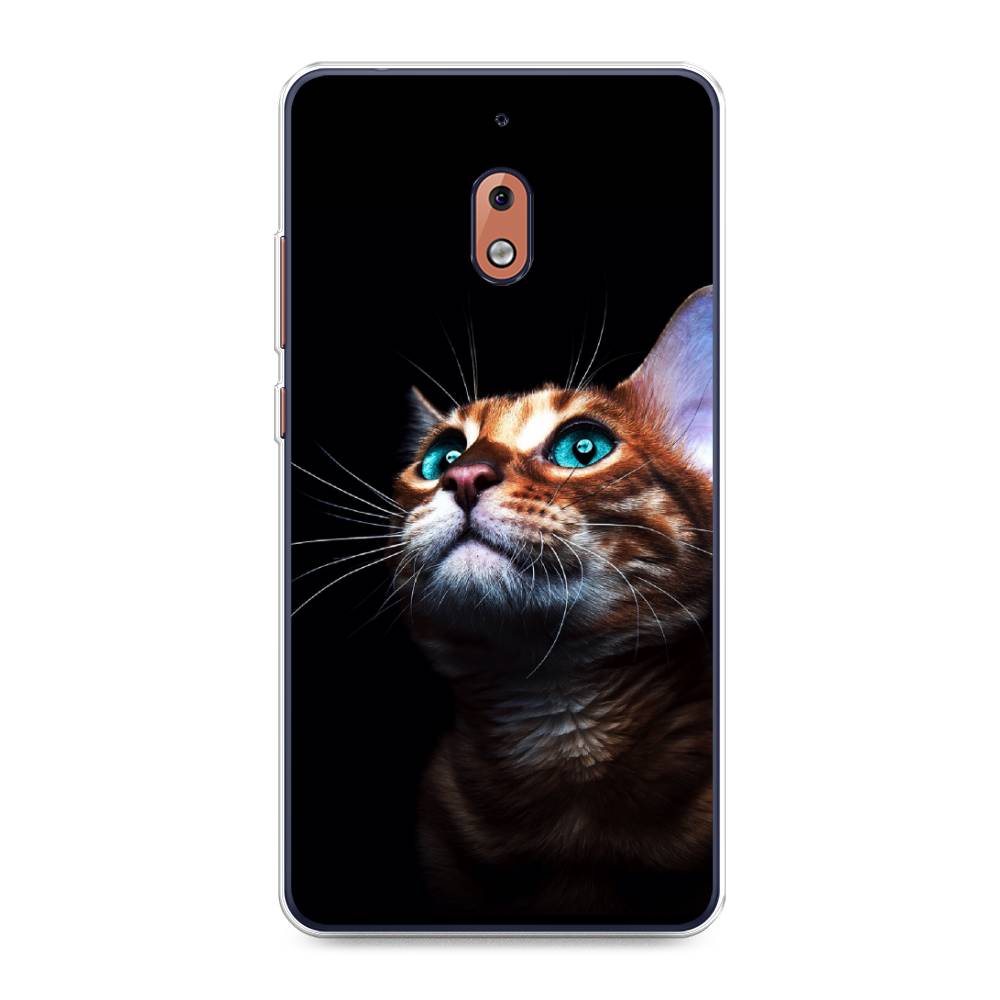 

Чехол Awog на Nokia 2.1 / Нокиа 2.1 "Мечтательный кот", Коричневый, 121550-1