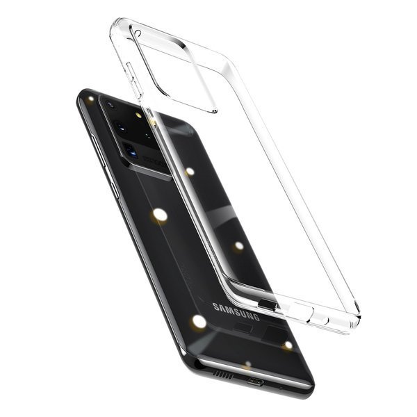 фото Чехол для sumsung s20 ultra baseus simple case - прозрачный (arsas20u-02)