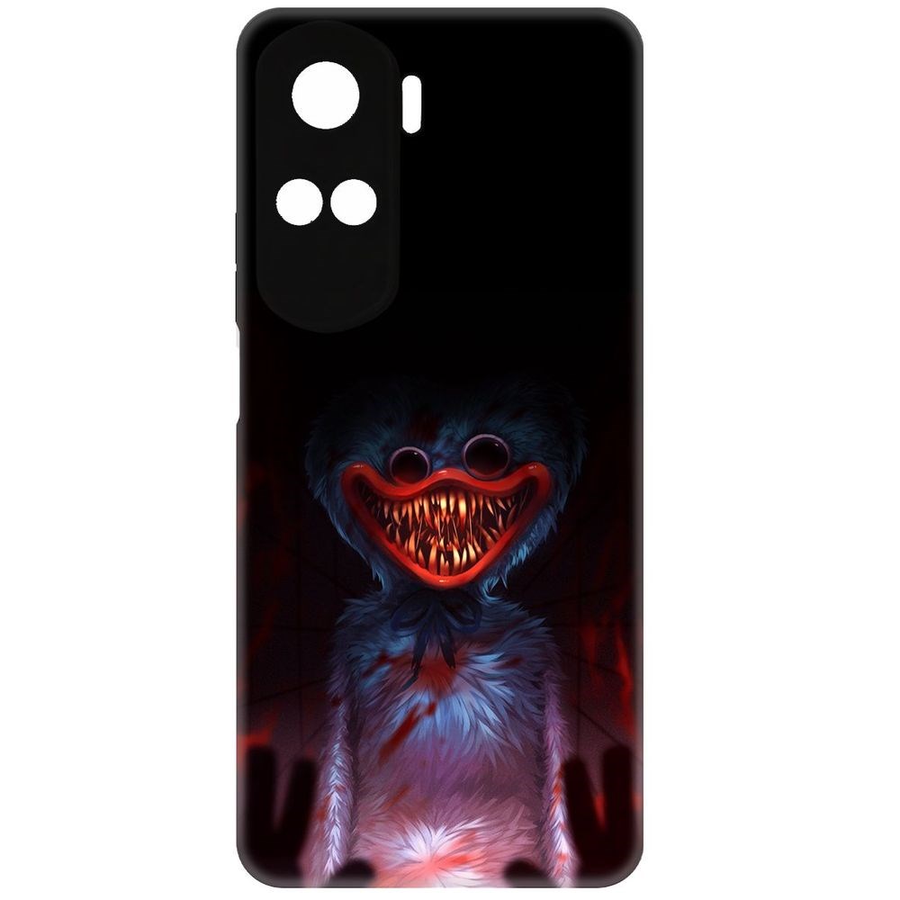 

Чехол-накладка Krutoff Soft Case Атака Хаги Ваги для Honor 90 Lite черный