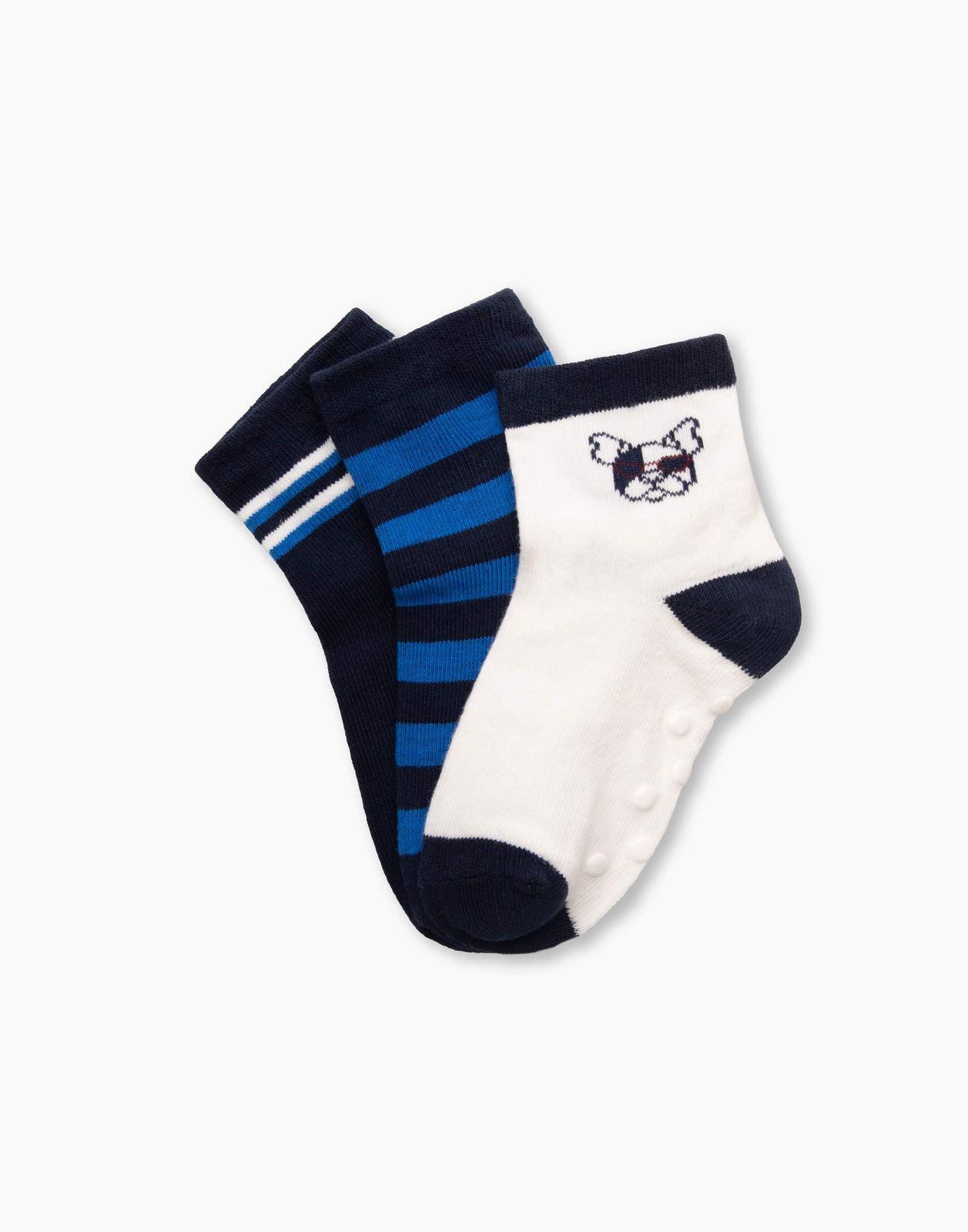 

Носки детские 3 шт Gloria Jeans BHS004350, разноцветный, 10-12, BHS004350