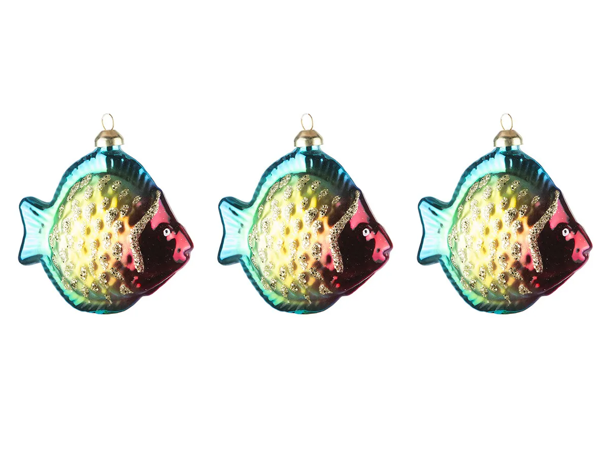 

08248 Разноцветная рыбка 10*4*10 см Набор из 3-х KARLSBACH