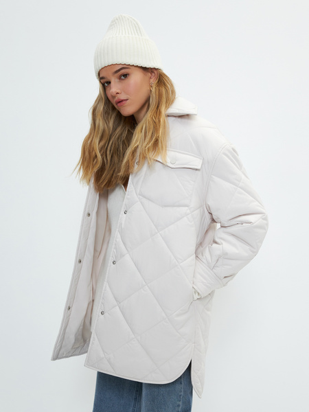 

Куртка женская ZARINA 3123450100 бежевая S, Бежевый, 3123450100