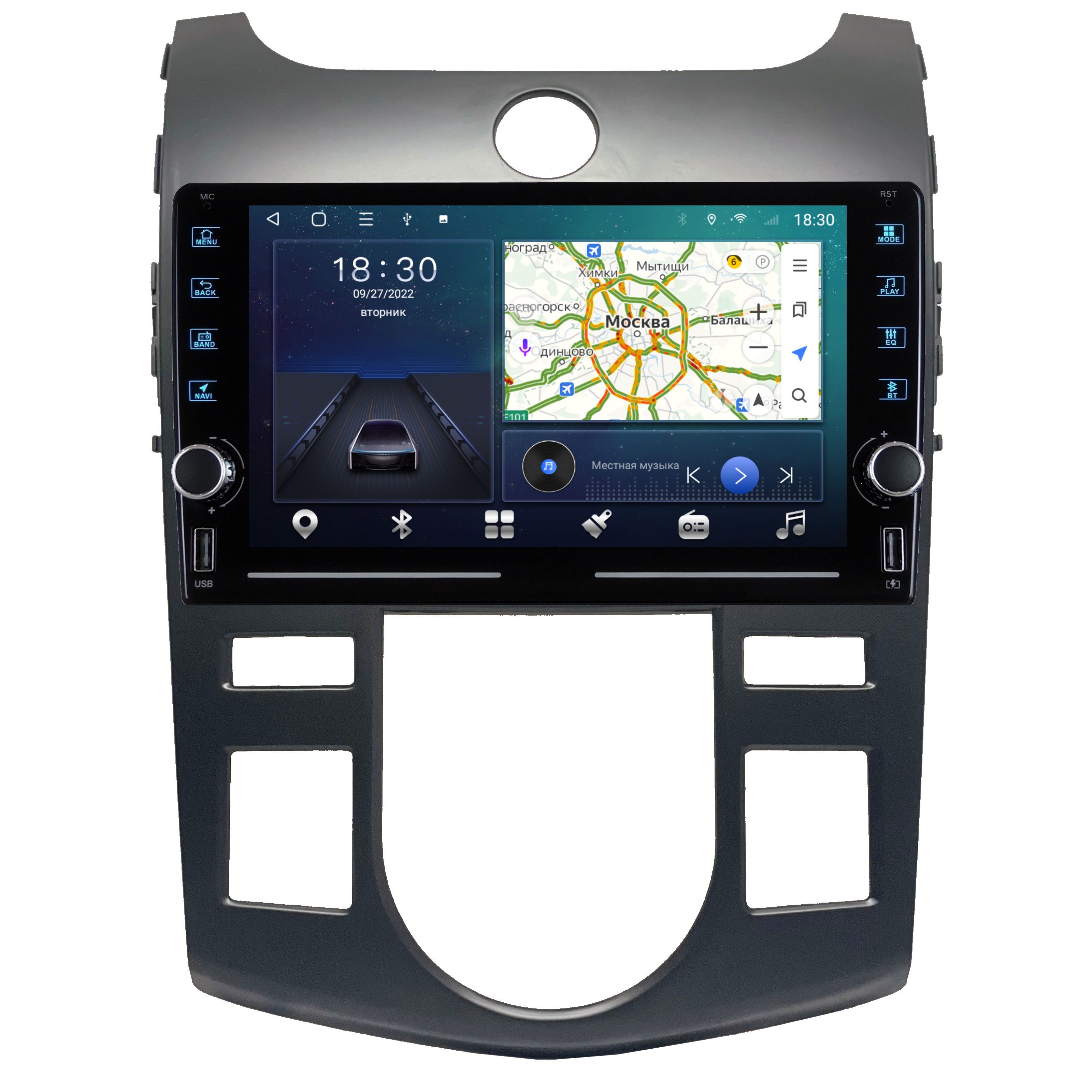 Автомобильная Магнитола EpicAuto K9 Kia Cerato 2 2009-2012 с Климатом - Android 12 8 ядер 2750000₽