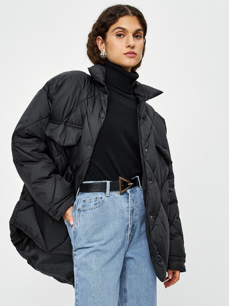 

Куртка женская ZARINA 3122409109 черная XL, 3122409109