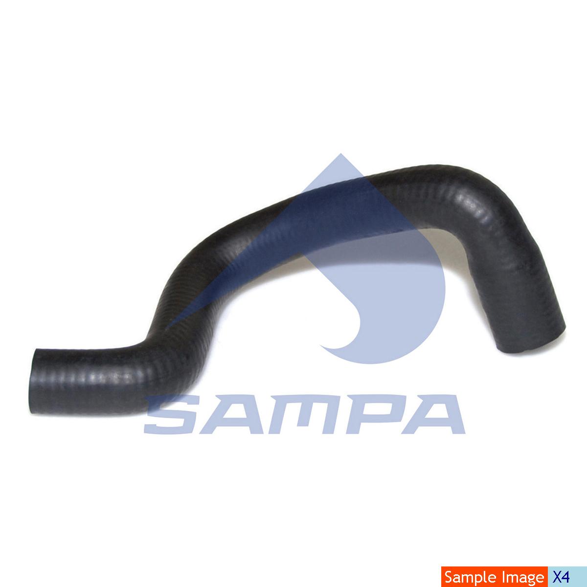 

Патрубок Sampa 051.497 системы охлаждения компрессора L=194 входной DAF CF85IV/XF105