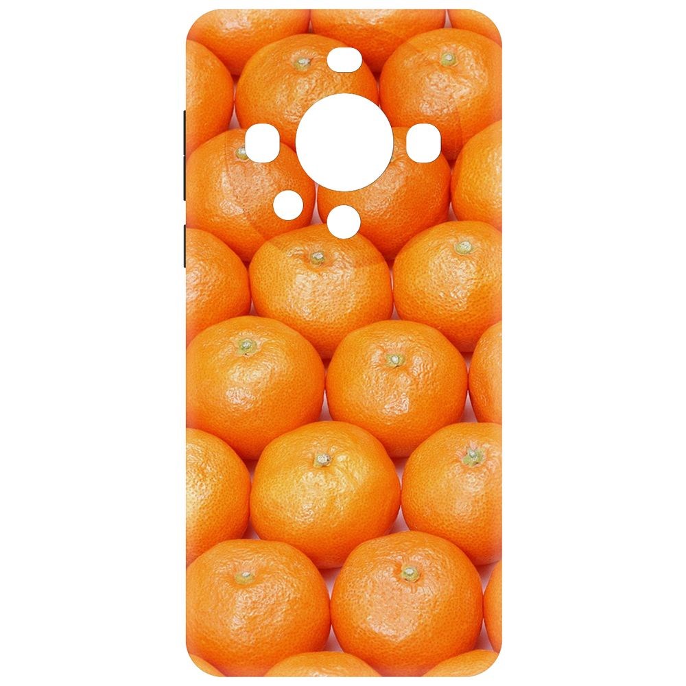 

Чехол-накладка Krutoff Soft Case Мандаринки для Huawei Mate 60 черный