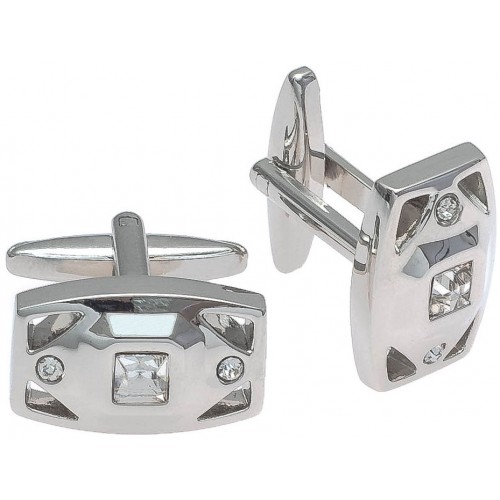 

Запонки из бижутерного сплава с кристаллом WowMan Accessories WMA0027SW, WMA0027SW