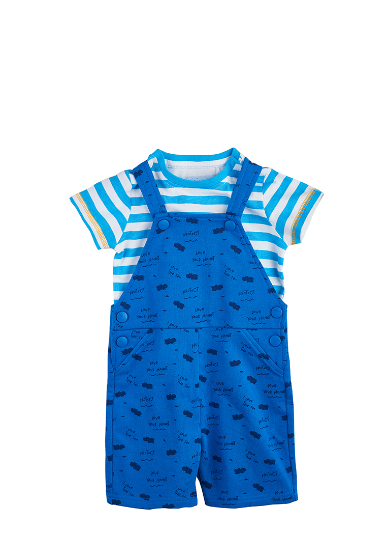 

Комплект одежды для новорожденных Kari baby SS20B19601415 синий р.86, Голубой;синий, SS20B19601415