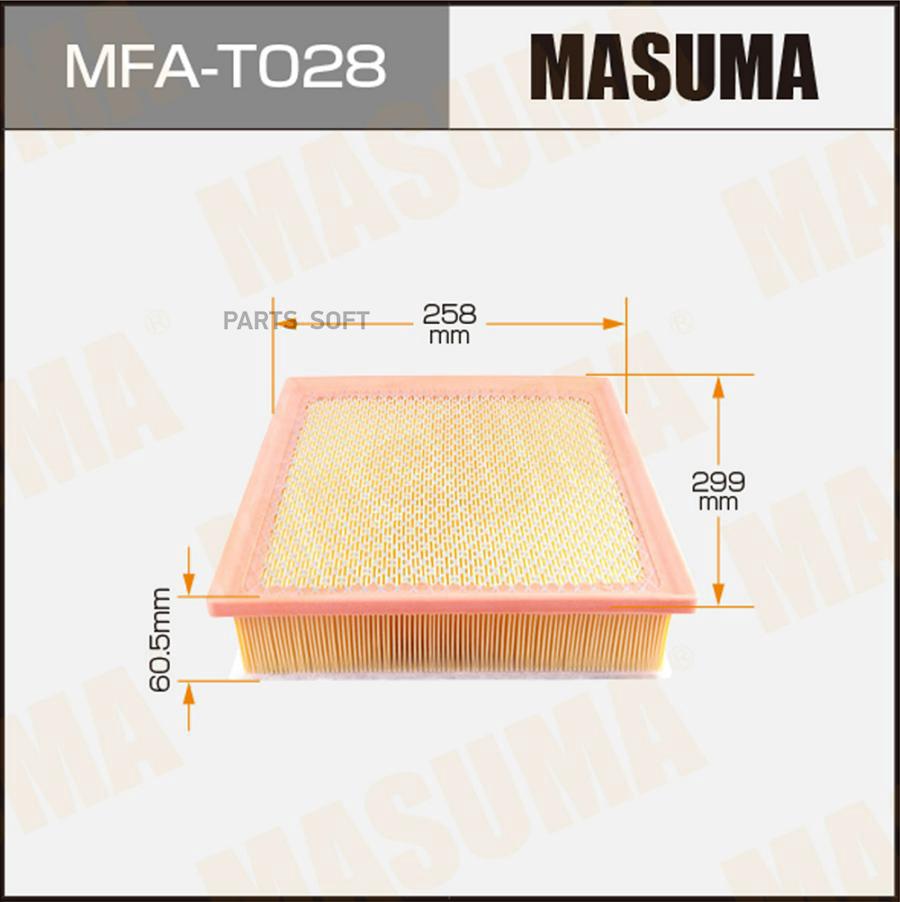 

MASUMA MFAT028 Фильтр возд.TOYOTA TUNDRA 08= 1шт