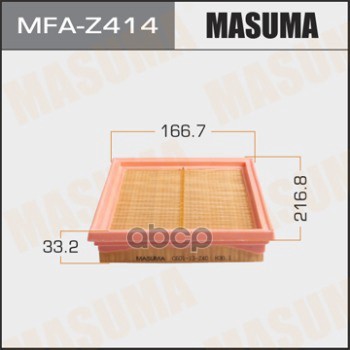 

MASUMA MFAZ414 Фильтр возд.MAZDA 2 03= 1шт
