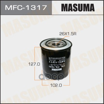 

MASUMA MFC1317 Фильтр масл.MITSUBISHI L200 92 = 1шт