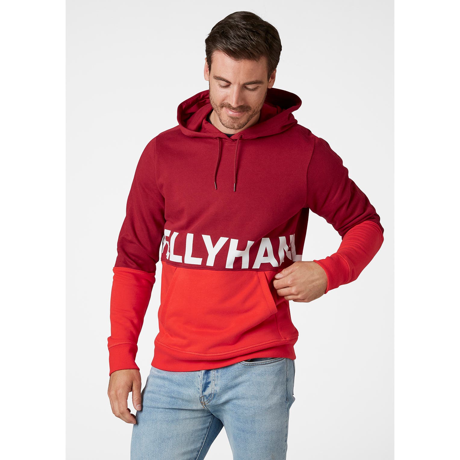 фото Худи женское helly hansen 53427-215 красное s